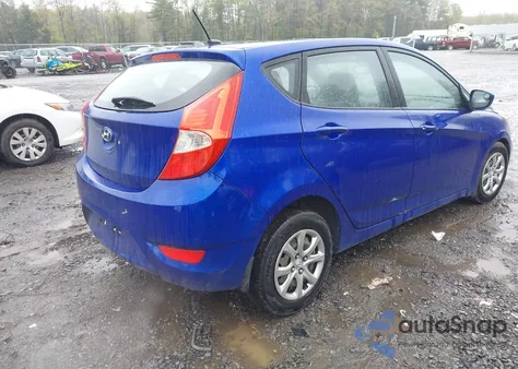 2012 Hyundai Accent Gs from USA, damaged, VIN KMHCT5AE3CU058530